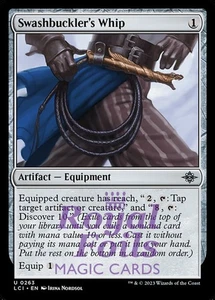 Swashbuckler's Whip 4x FOIL Lost Caverns of Ixalan MTG LCI Uncommon MINT artifac - Bild 1 von 1