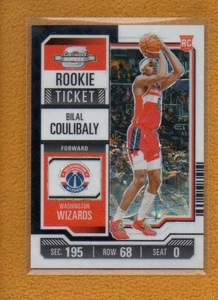 Bilal Coulibaly 2023-24 Contenders Optic International Black White RC #15 /25 - Picture 1 of 2