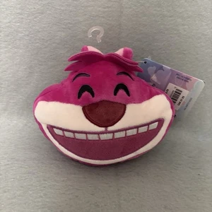 Disney Emoji Alice in Wonderland Reversible CHESHIRE CAT Stuffed Plush 5" NWT - Picture 1 of 5