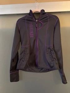 Ragnar Women’s Size Small Activewear Jacket Grey With Purple Trim - Picture 1 of 5