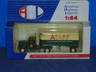AHL Atlas Van Lines Peterbilt Truck 1:64 L53107 - Image 1 of 4
