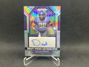 2023 Prizm Draft Picks DYLAN HORTON Draft Picks Autographs RC Prizm #DPA-DYH TCU - Picture 1 of 2