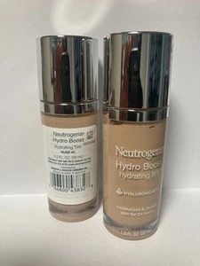 Menge 2 - Neutrogena Hydro Boost feuchtigkeitsspendende Tönung mit Hyaluronsäure 40 Nude 1,0 fl - Bild 1 von 2