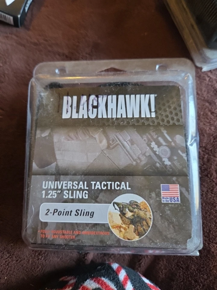 Blackhawk 70UT00BK Universal Tático Estilingue de 2 Pontos 1,25" Novo no Pacote - Imagem 1 de 2