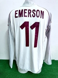 MAGLIA ROMA EMERSON MATCH WORN ISSUE SHIRT JERSEY CAMISETA VINTAGE 2002/2003 COA - Imagen 1 de 11