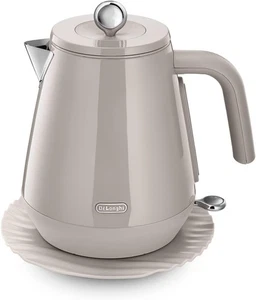 De'Longhi Eclettica BPA Free Metal Kettle KBY3001.BG, Customisable Design - Picture 1 of 8