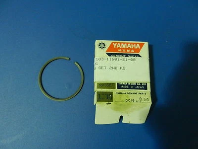 JUEGO DE ANILLOS DE PISTÓN YAMAHA YAS1C YAS2C OEM .25 183-11601-10-00 jtw Foto 1 de 2