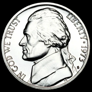 1973 S Jefferson Proof Nickel    - Bild 1 von 2