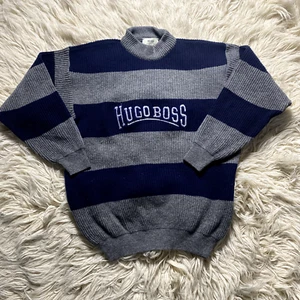 Men’s Vintage Hugo Boss lambswool Wool Sweater Pullover Size 50 / US 40 - Picture 1 of 8
