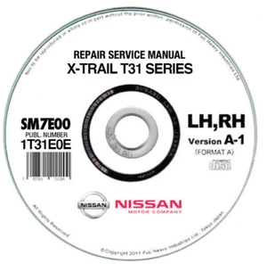 Nissan X-Trail T31 (2007-2014) manuale officina workshop manual on cd - Foto 1 di 6