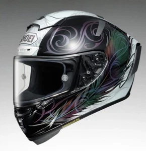 New SHOEI X-SPIRIT 3 Kujaku TC10 Full Face Motorcycle Crash Helmet LARGE - Picture 1 of 2