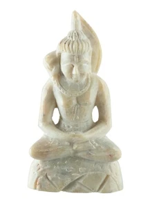 Shiva Figur - geschnitzte Specksteinfigur - Handarbeit - Indien - 5987 - Bild 1 von 7