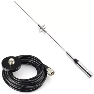 For NAGOYA NL-770S 144/430MHz Car Ham Radio Antenna Magnetic Base 5M RG-58 Cable - Picture 1 of 3