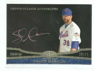 2013 Topps Tier One Crowd Pleaser Autographs Copper Rose Ink #SM1 Shaun Marcum - Picture 1 of 1