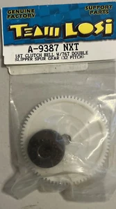Team Losi A-9387 NXT 18T Clutch Bell 76T Double Slipper Spur Gear 32 Pitch - Picture 1 of 1