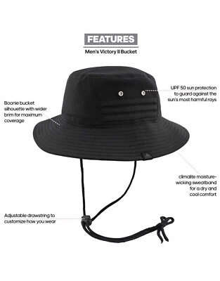 Adidas Running Victory II Pesca Playa Sol Táctico Cubo Sombrero Gorra Azul Marino Oscuro Foto 1 de 4