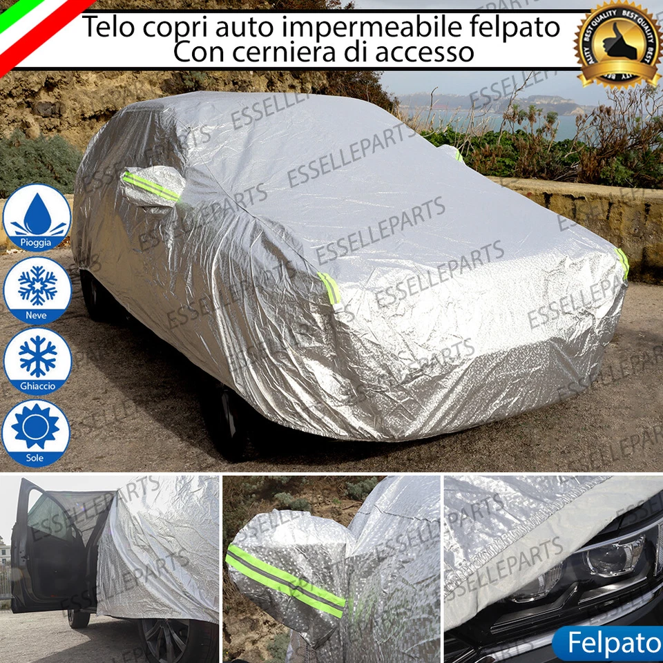 TELO COPRI AUTO COPRIAUTO VW T-ROC T ROC TROC IMPERMEABILE ANTIGRAFFIO FELPATO - Immagine 1 di 4