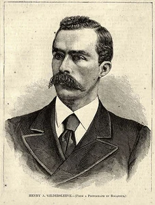 HENRY A GILDERSLEEVE, S. Gildersleeve & Sohn Henry Gildersleeve Schiffsbauer 1875 - Bild 1 von 1