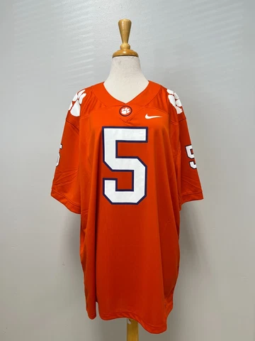 NWT Clemson University #5 Football Nike Jersey Size XXL MSRP $100 Cover