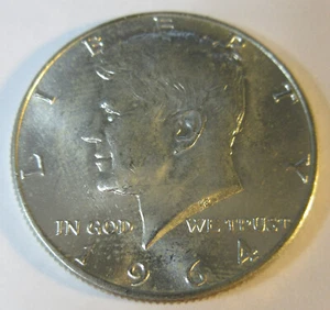 1964 Silber Kennedy Half Dollar (#78n) - Bild 1 von 2
