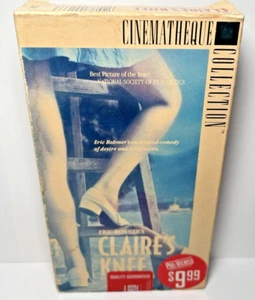 Claire's Knee VHS Cinematheque Collection 70s French Romance - Picture 1 of 3