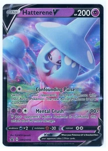 Pokemon SWSH Black Star Promo - Hatterene V SWSH055 - Ultra Rare NM - Picture 1 of 1