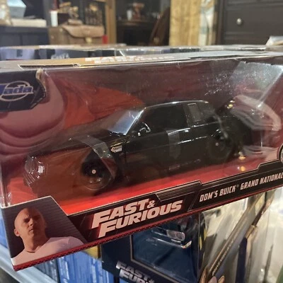 Jada Toys 1:24 Fast & Furious - '87 Buick Grand National, Glossy Black (99539) - Image 1 of 4