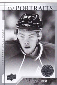 TYSON JOST 2017-18 17-18 UPPER DECK 1 PORTRAITS INSERT ROOKIE #P-55 COLORADO - Picture 1 of 1
