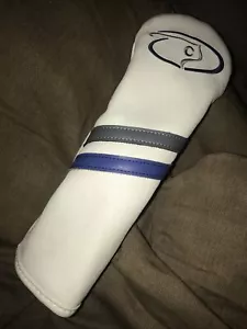 Global Golf - Driver Head Cover - weiß blau grau - Bild 1 von 4