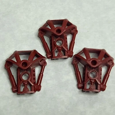 Lego Bionicle 47310 armadura de ombro vermelha escura Toa Metru Vakama genuína MOC - Imagem 1 de 4