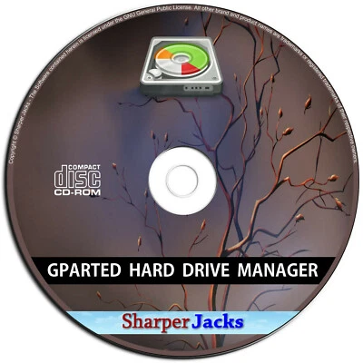 NEW & Fast Ship! GParted Professional Hard Drive Partition Manager Software - Image 1 of 4