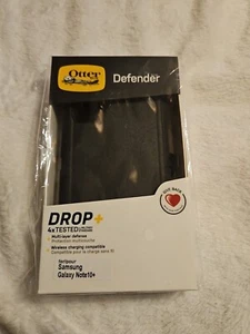 OtterBox Defender Series SCREENLESS Case Case for Galaxy Note10 - Black (P-1) - Picture 1 of 6