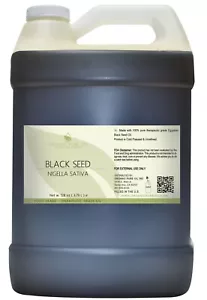 Galón de aceite de semilla negro puro 100% natural, semilla de Egipto prensada en frío - cabello de la piel - Imagen 1 de 1