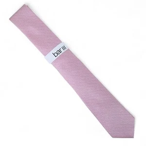 Bar III Men's Lombard Textured Tie Necktie Slim Modern 2 3/4" Pink OS $55 - Picture 1 of 4