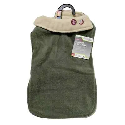 XS S COZY FLEECE COAT New Dog Puppy Sweater Jacket CLOTHING APPAREL - Image 1 of 4