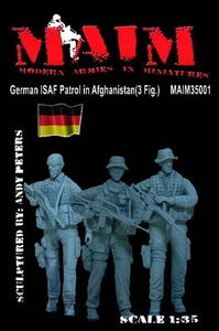 MAIM 1:35 Patrulla Alemana de la ISAF en Afganistán (3 Figuras) 35001* - Imagen 1 de 1
