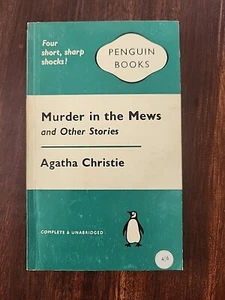 Murder in the Mews and other Stories by Agatha Christie Penguin 1637 1st 1961 - Picture 1 of 7