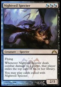 NIGHTVEIL SPECTER NM Gatecrash mtg Blue/Black - Specter Rare - Picture 1 of 1