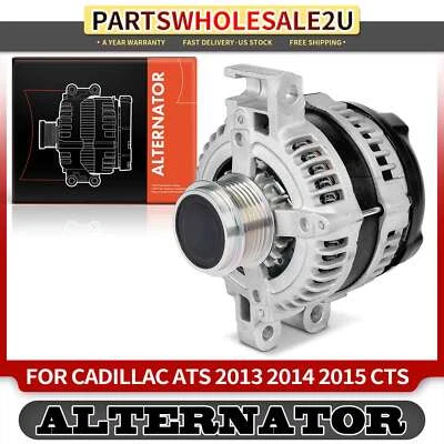 Alternador para Cadillac ATS 2013-2015 CTS 2014-2015 3,6 L 150A 12 V CW 6 ranuras Foto 1 de 4