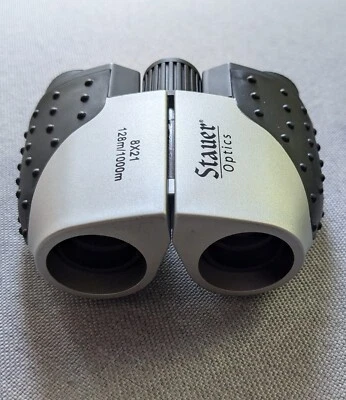 Stauer Optics 8x21 Binoculars With Case 128m/1000m - Image 1 of 4