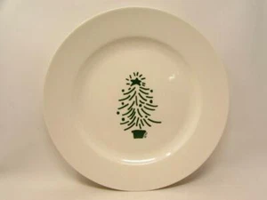 Trish Richman At Home Platter Crate & Barrel Green Xmas Tree T6 - Picture 1 of 2