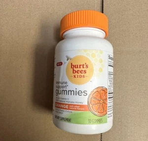 Burt Bees Kids Immune Support Gummies Zinc & Vitamin C Manuka Honey - Picture 1 of 1