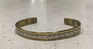 Magnohealth Magnetic Bangle Bracelet Rope Design S/M Unisex - Picture 1 of 6