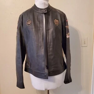 Ducati Dainese Leather Jacket Women's Sz 48 (US XL/14) - Picture 1 of 12