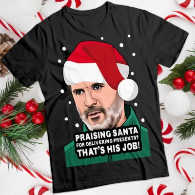Roy Keane Mütze Weihnachten T-Shirt lustig hässlich Herren und Damen Tee #MC