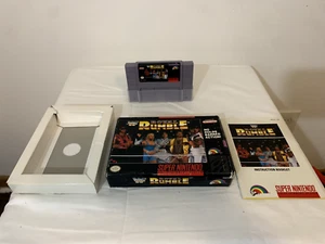 WWF Royal Rumble Super Nintendo SNES -(almost CIB) 1-Owner/See Pics!!! - Picture 1 of 14