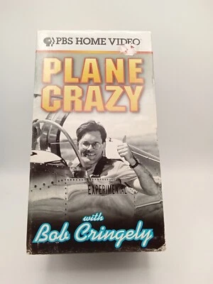 PLANE CRAZY (PBS HOME VIDEO Stereo VHS, 1998, 3-Tape Box Set ) Used  - Image 1 of 3