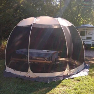 Alvantor Screen House Room Camping Canopy Patio Tent Gazebo Pop Up 10'x10' - Picture 1 of 14