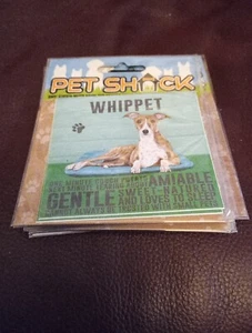 PET SHACK - "WHIPPET" - VINYL STICKER - DOG/PUPPY - FREE UK POSTAGE - Picture 1 of 1