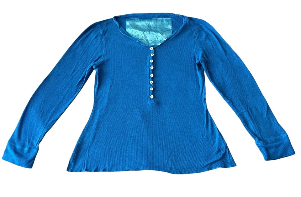 VTG American Rag Cie Long Sleeve Y2K Henley Medium Bella Swan Abercrombie Aero - Image 1 of 4